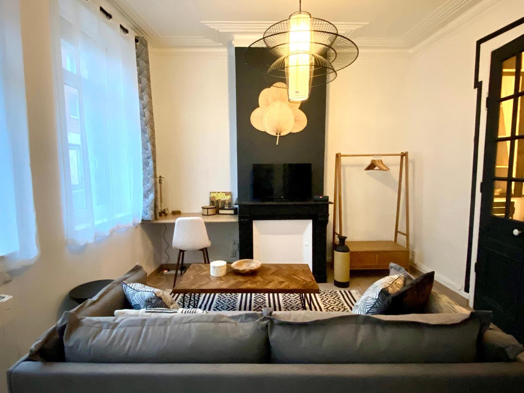 L'Art Appart' - T2 - Lit King Size - Proche Centre Amiens Ngoại thất bức ảnh