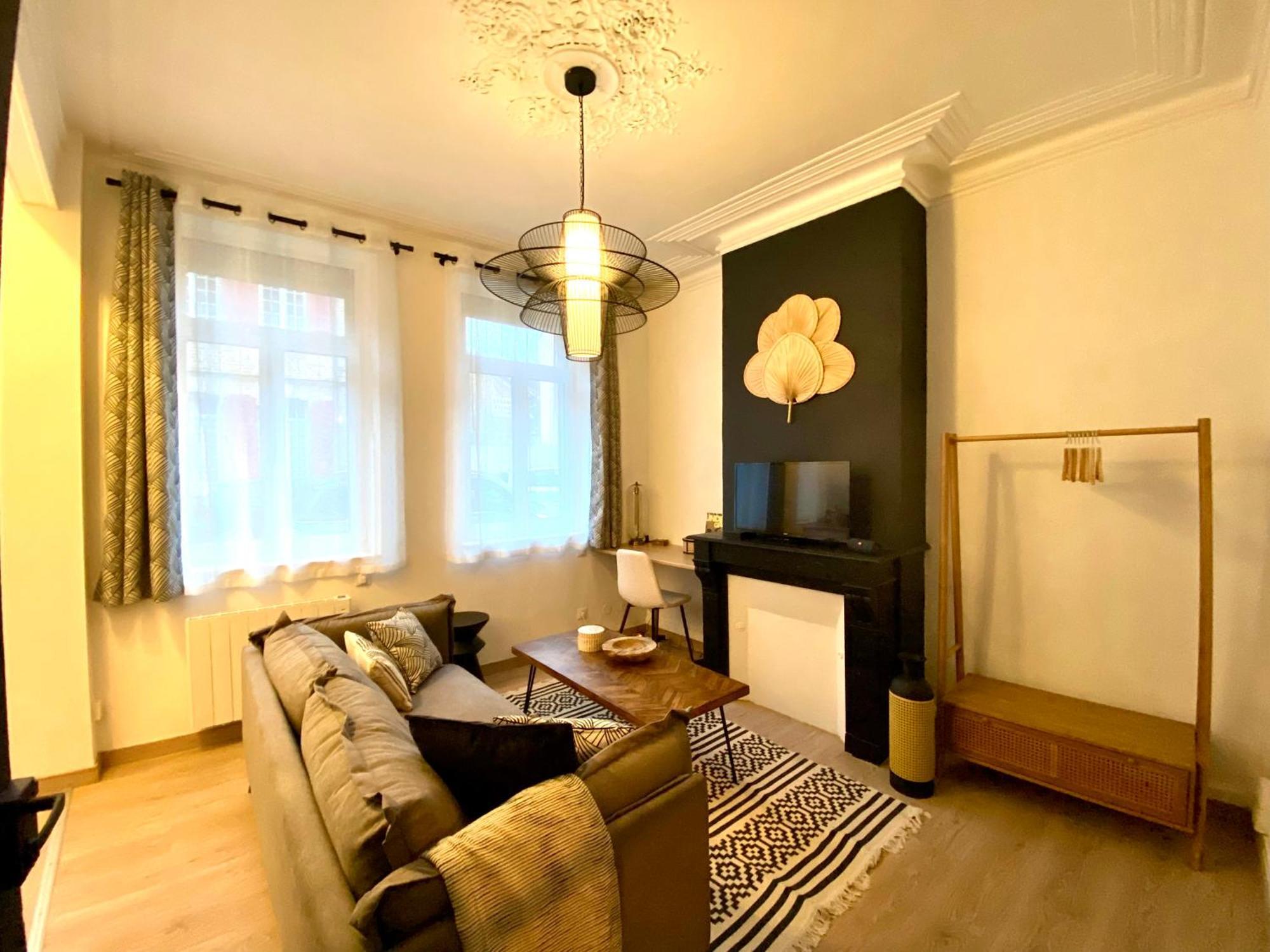 L'Art Appart' - T2 - Lit King Size - Proche Centre Amiens Ngoại thất bức ảnh