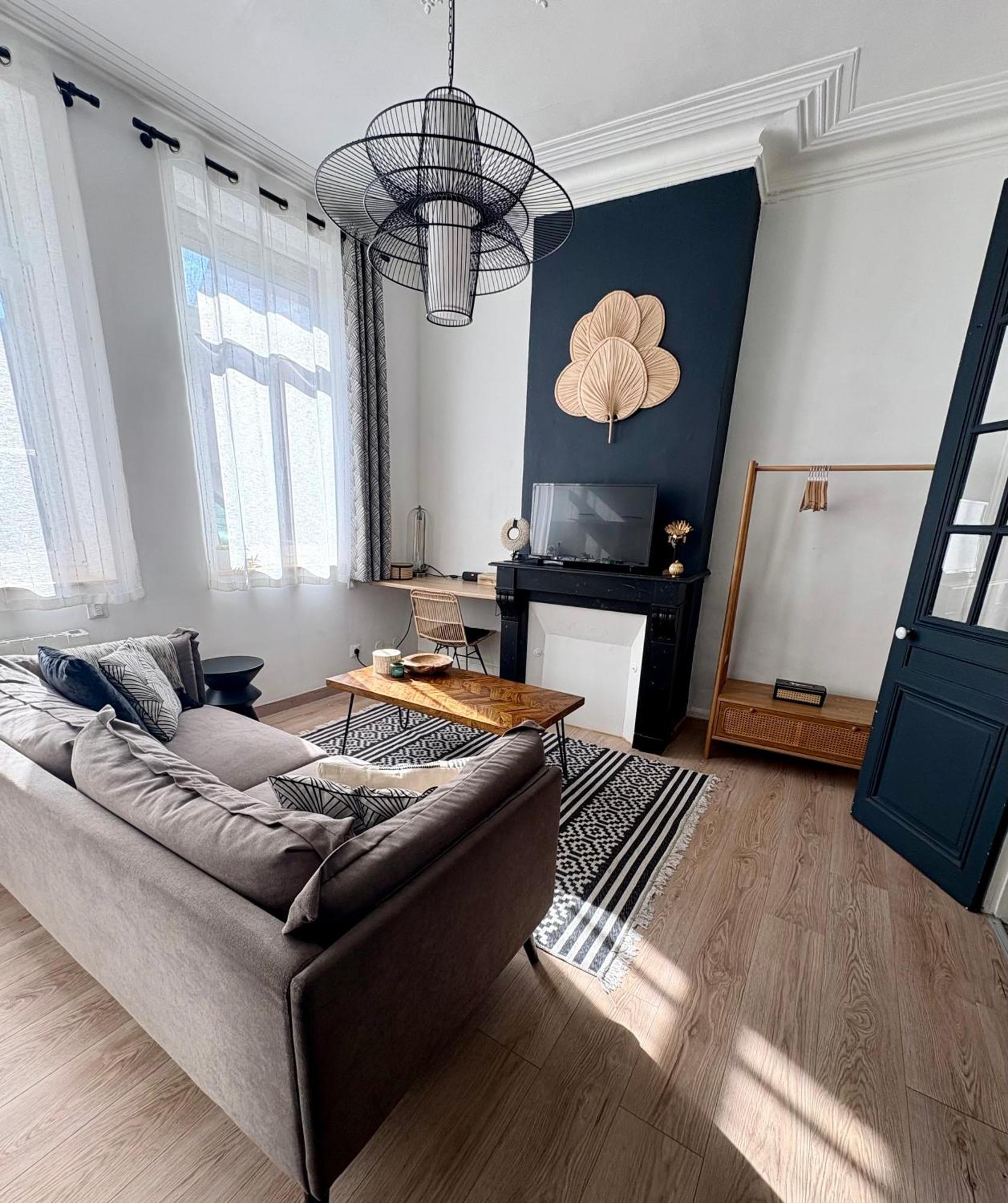 L'Art Appart' - T2 - Lit King Size - Proche Centre Amiens Ngoại thất bức ảnh